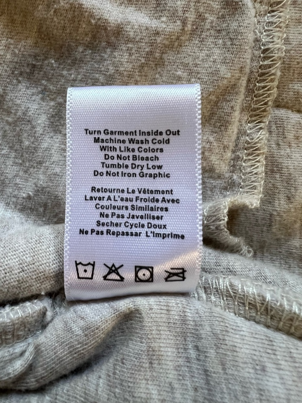 SPIRITUAL GANGSTER Wave Quilted Jacket‎ Shacket Beige Oatmeal Sz XS/S Yoga Cozy - Picture 10 of 10